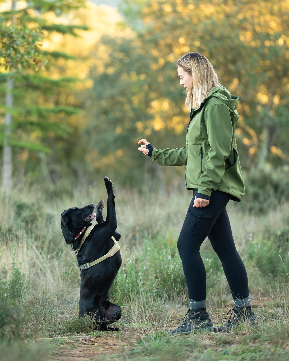 Marine, éducatrice canine, adapte son approche à chaque chien et chaque situation